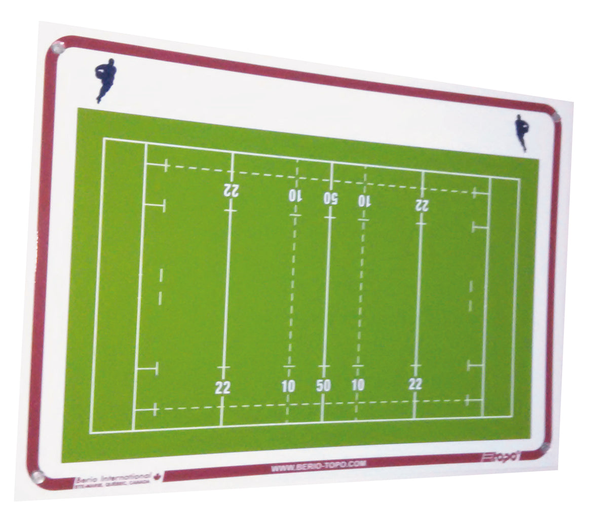 Tableau Rigide avec ventouses Topo Coach